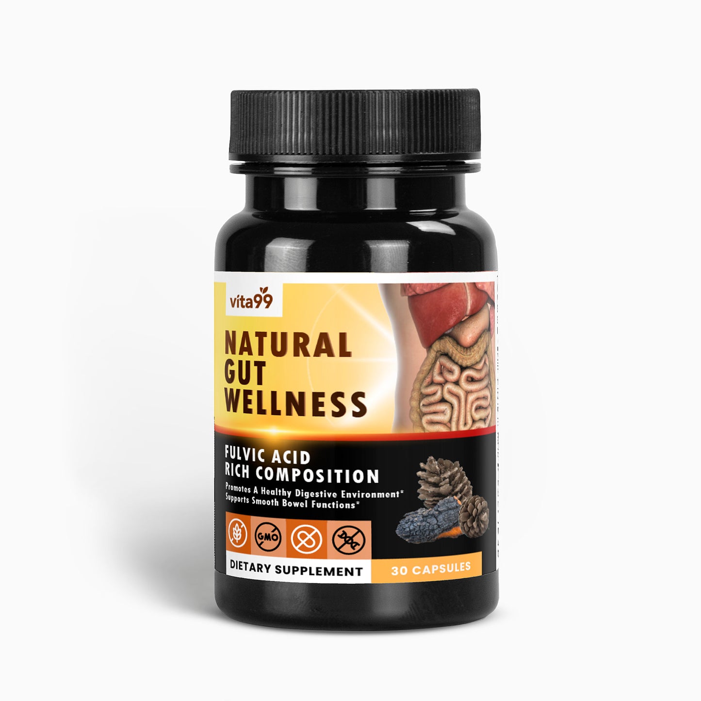 Natural Gut Wellness Capsules