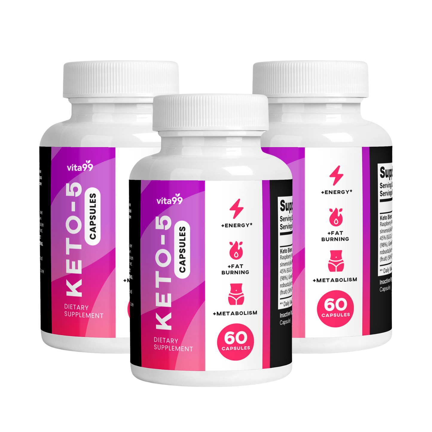 Keto-5 Slimming 2+1 Bundle